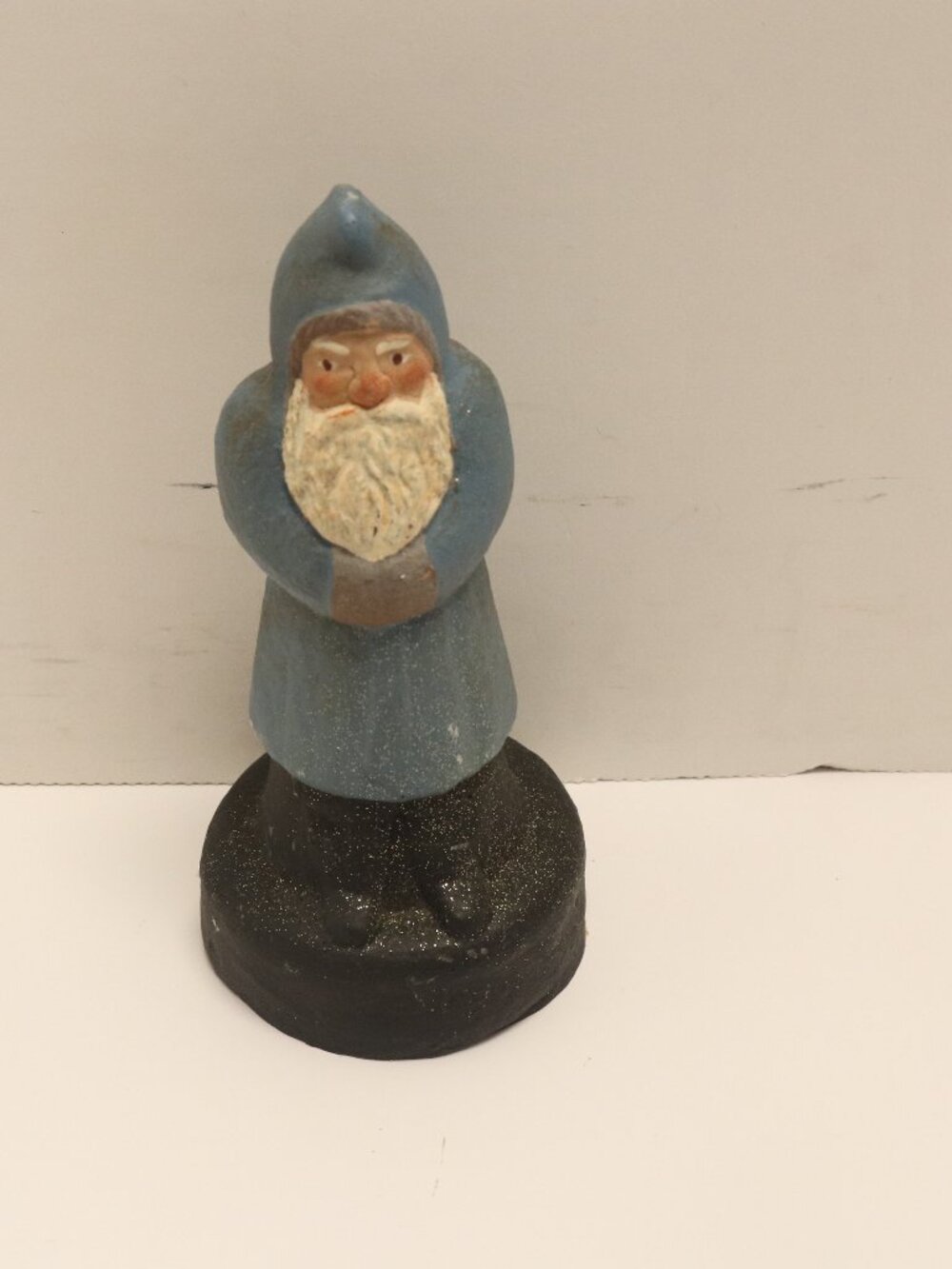 Christmas Santa Dressed in Green 4 in Tall
